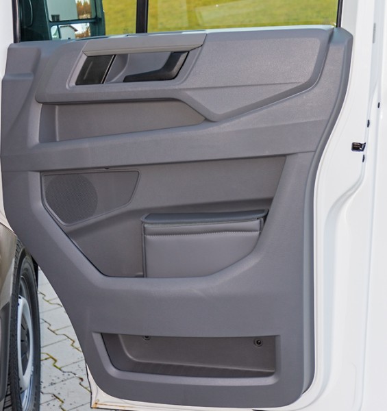 MULTIBOX® Isoliertasche und/oder Abfallbehälter VW Grand California rechte FH-Tür, "Leder Palladium"
