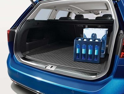 Gepäckraumeinlage Kofferaumschalen variabler Ladeboden felxibler Kunststoff Passat B8 | 3G9061160 VW
