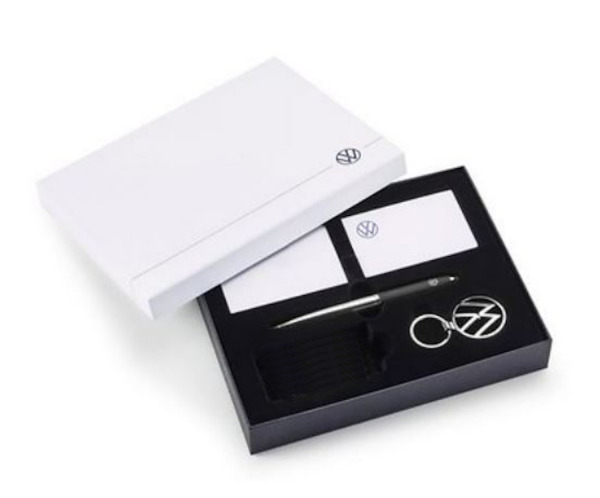 VW Geschenkbox mit Kugelschreiber und Schlüsselanhänger | 000087700AK Volkswagen