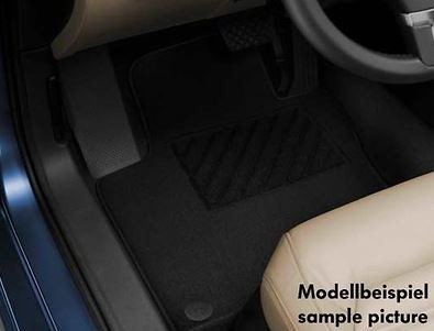 Volkswagen Golf IV Textilfussmatten "Plus", vorne und hinten
