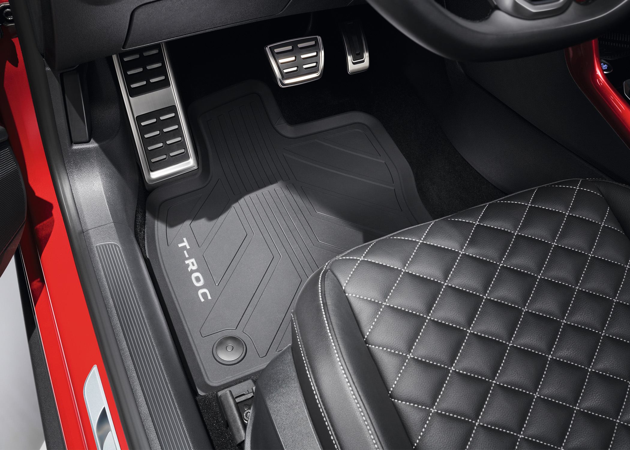 Fußmatten Set - Allwetter für VW Caddy 5 - für hinten