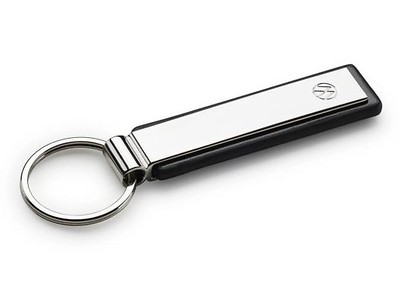 Schlüsselanhänger Metall/Leder | 000087010BMYPN VW