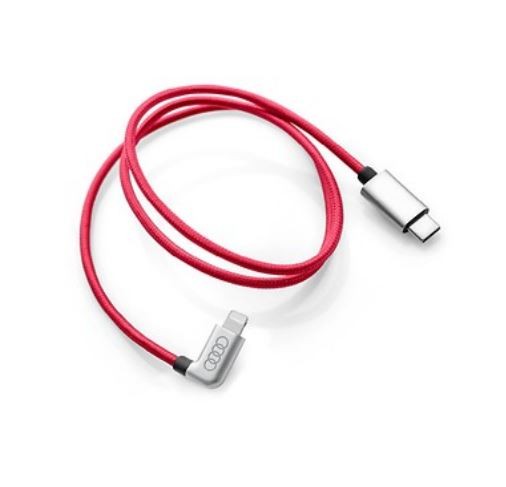 Ladekabel USB Kabel Type-C® Apple Lightning-Buchse gewinkelt | 8S0051435K Audi