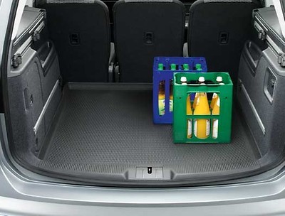 Gepäckraumeinlage Kofferaumschalen felxibler Kunststoff Sharan 7N | 7N0061160 VW
