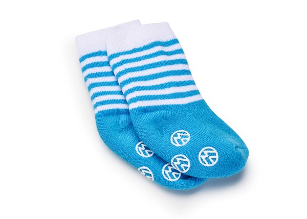 Socke 1 Paar Blau-Weiß, für Babys bis 6 Monate | 1H4084404A287 VW