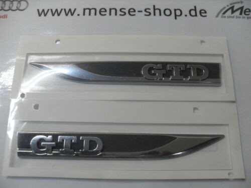 Golf 7 GTD Kotflügel Schriftzüge Set Selbstklebend