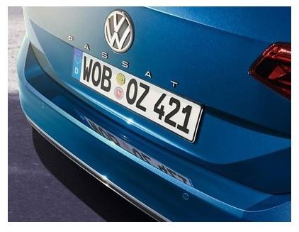 Ladekantenschutz Folie Schutz in TRANSPARENT Für VW Passat B8 Variant ab  2014