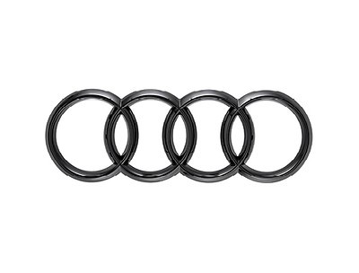 Audi Ringe in Schwarz für die Front | 4M8071801 Audi