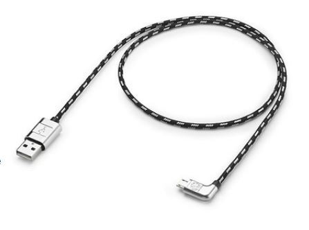 Volkswagen Anschlusskabel USB-A auf Micro-USB, 70cm