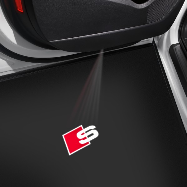 LED Einstiegs Leuchte "S-Logo" für Fahrzeuge mit LED-Einstiegsleuchten | 4G0052133J Audi