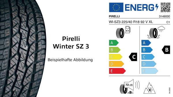 Pirelli Winter Sotto Zero 3 | 225/40 R18 92V XL | Pirelli