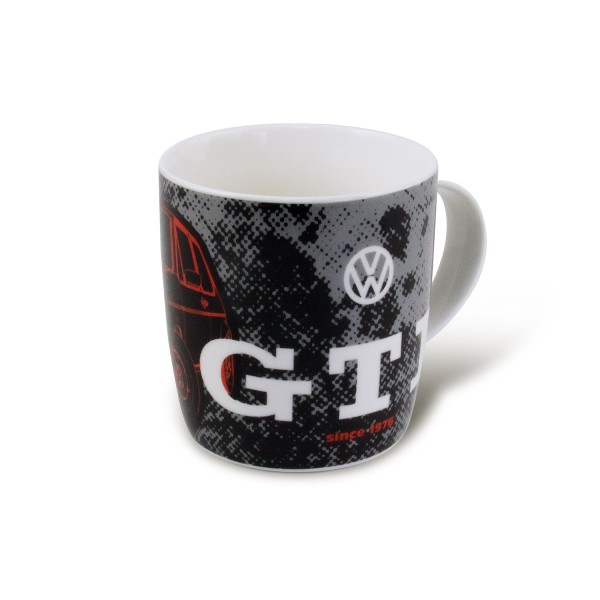 VW GTI Kaffeetasse 370ml - 1976/schwarz | GTITA01 Brisa