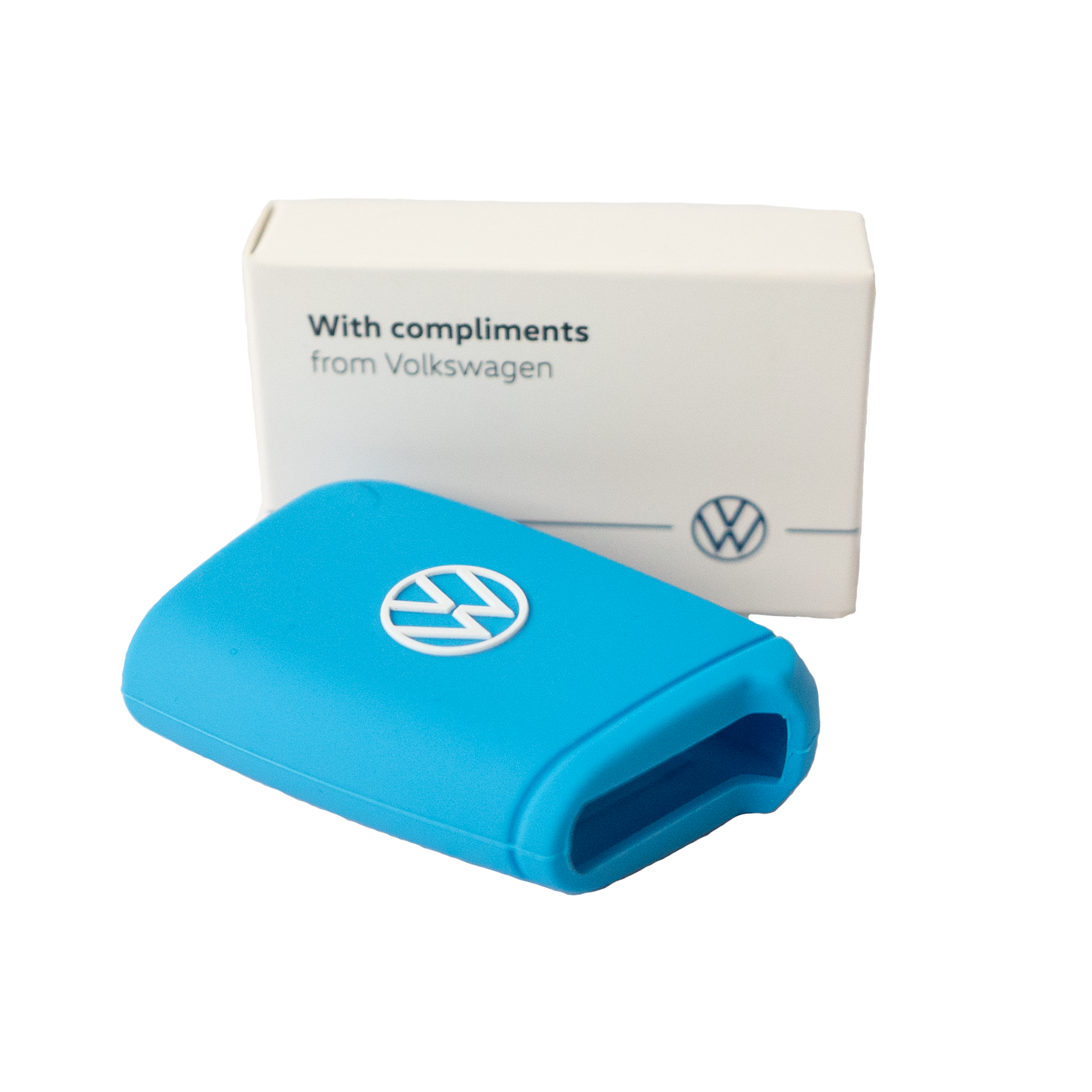 Schlüsselcover hellblau neues VW Logo