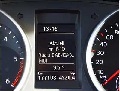 Original Volkswagen Nachrüstsatz DAB+ für RCD510, RNS310, 315, 510