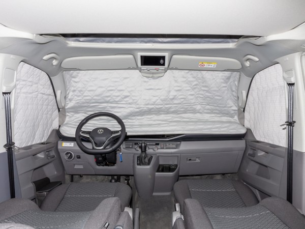 ISOLITE Extreme® Fahrerhausfenster, 3-teilig, VW T6.1, trapezförmiger Spiegelfuß