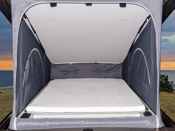 iXTEND® Spannbettlaken für die Matratze im Aufstelldach der VW T6.1 California, Single-Jersey