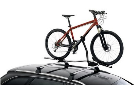 Audi Fahrradhalter für Transport auf dem Dach, abschließbar