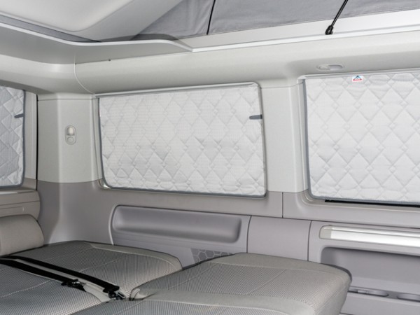 ISOLITE Extreme® Schiebefenster und starres Fenster in Schiebetür links VW T6.1/T6 /T5 (ab 2010 mit