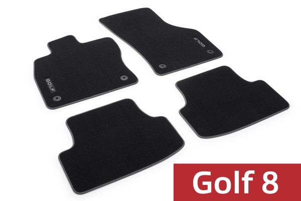Textilfußmatten Set Golf 8 | 5H1061270 WGK VW