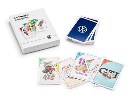 Volkswagen Kartenspiel Mau Mau, 54 Karten