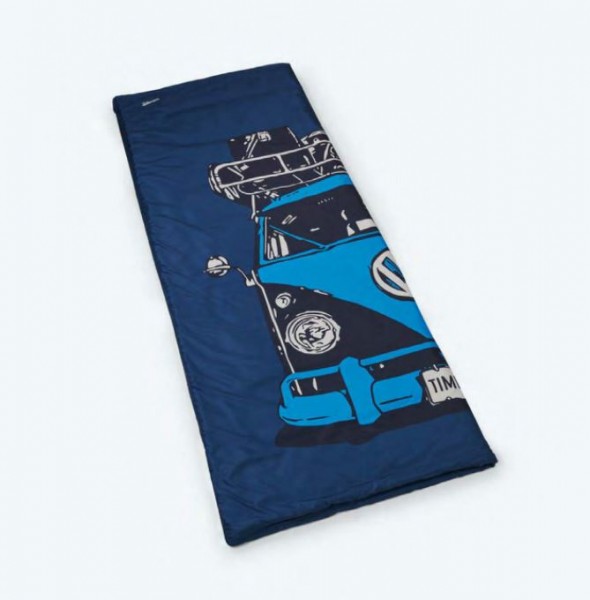 Volkswagen Schlafsack, mit T1 Motiv, blau, 7E9061621