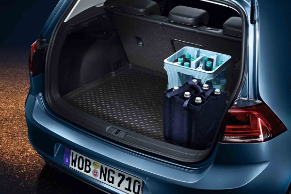Gepäckraumeinlage Kofferaumschalen variabler Ladeboden flexibler Kunststoff Golf 7 | 5G0061160 VW